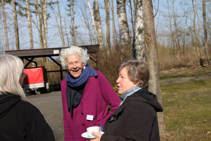Pause in der Frühjahrssonne