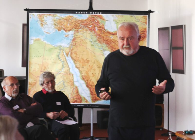 Dr. Erös als leidenschaftlicher Redner