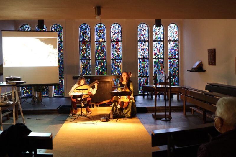 Abendstimmung in der Hegge-Kapelle