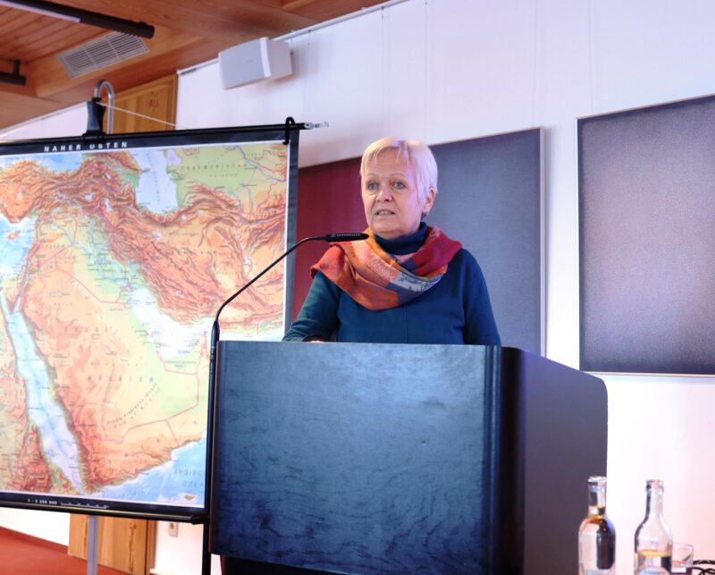 Dr. Chris Lange berichtet über die Situation der syrischen Flüchtlinge
