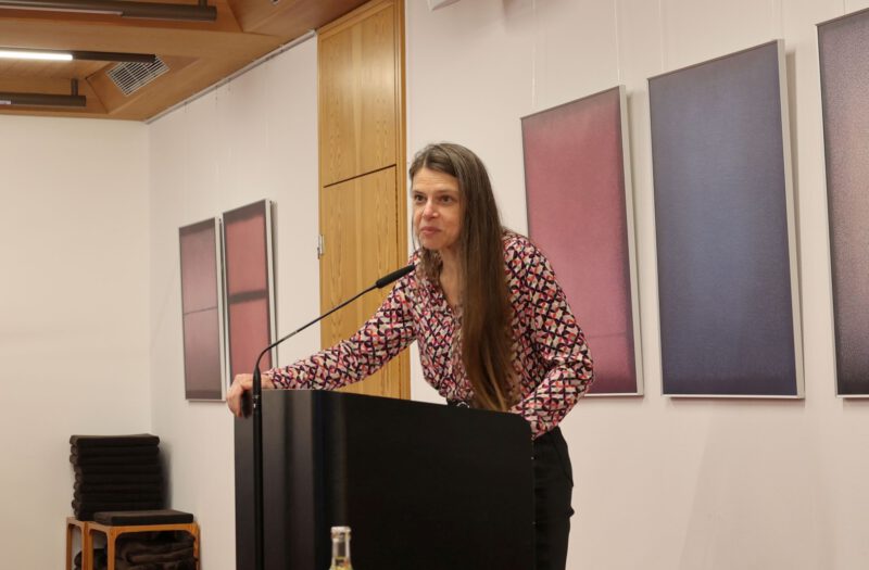 Dr. Christiane Florin bei ihrem Referat