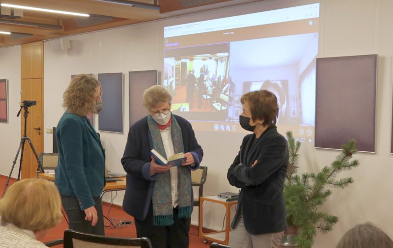 Im Gespräch: Dr. A. Kirsch, D. Mann, Prof. A. Wuckelt
