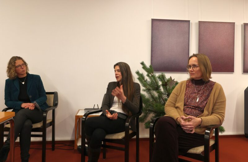 v.l.n.r. Dr. Anne Kirsch, Dr. Christiane Florin, Dr. Annegret Meyer