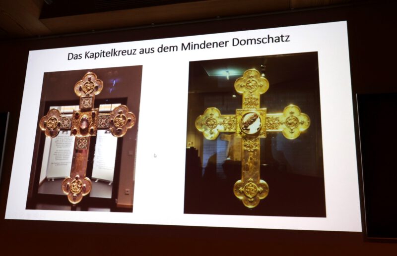 Das kapitelkreuz aus Minden...