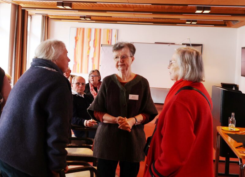 Intensives Pausengespräch