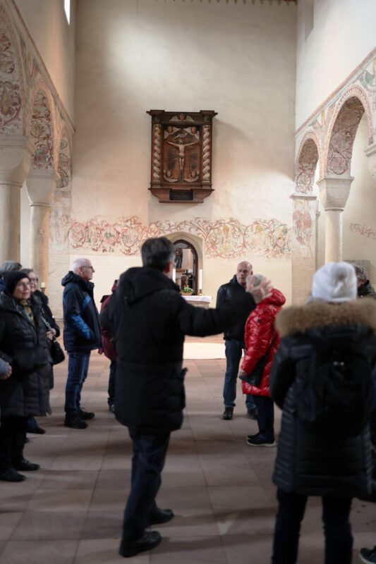 Bursfelde: Im Kirchenraum 