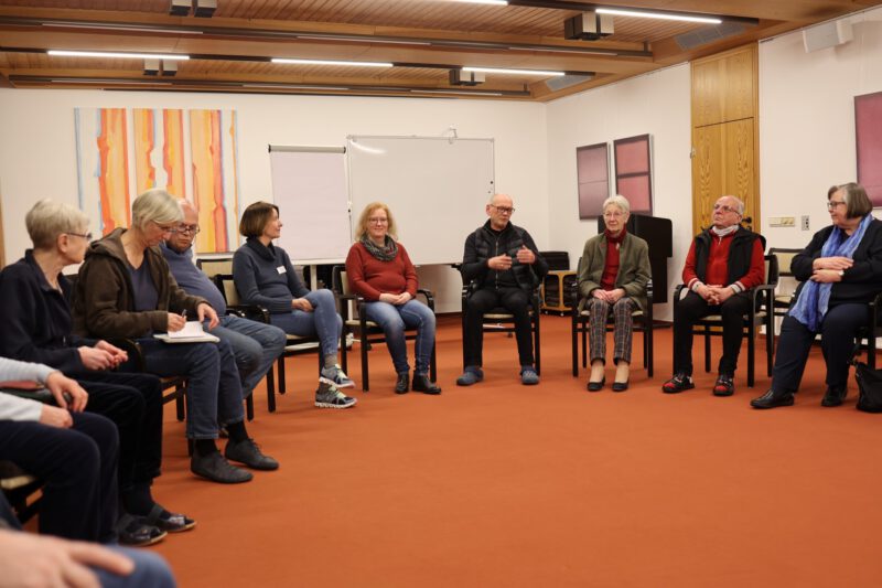 Auswertung der Exkursion im Rundgespräch