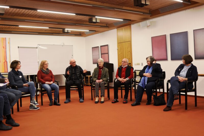 Auswertung der Exkursion im Rundgespräch