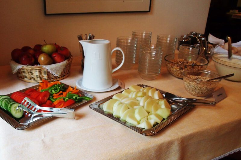  Leckereien am Buffet