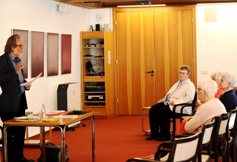 Prof. Zwick im Gespräch