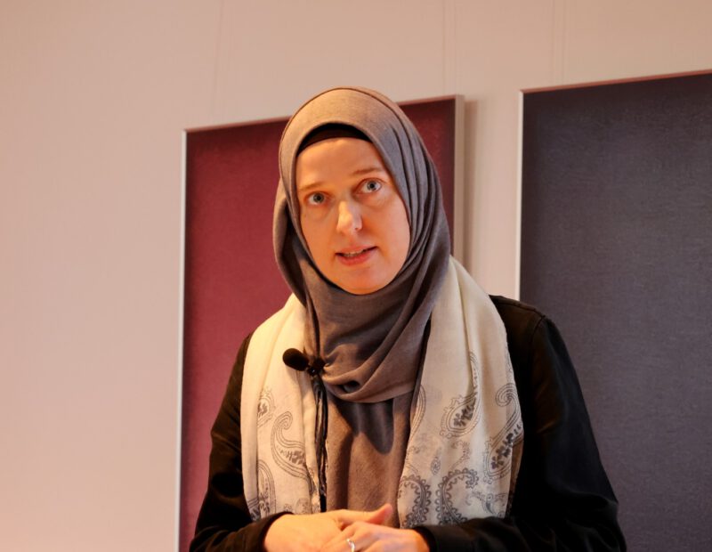 Dr. Silvia Horsch bei Ihrem Vortrag