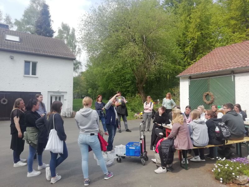 Experimentieren mit Melanie Hecker