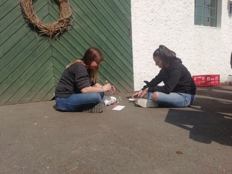 Farbenherstellung