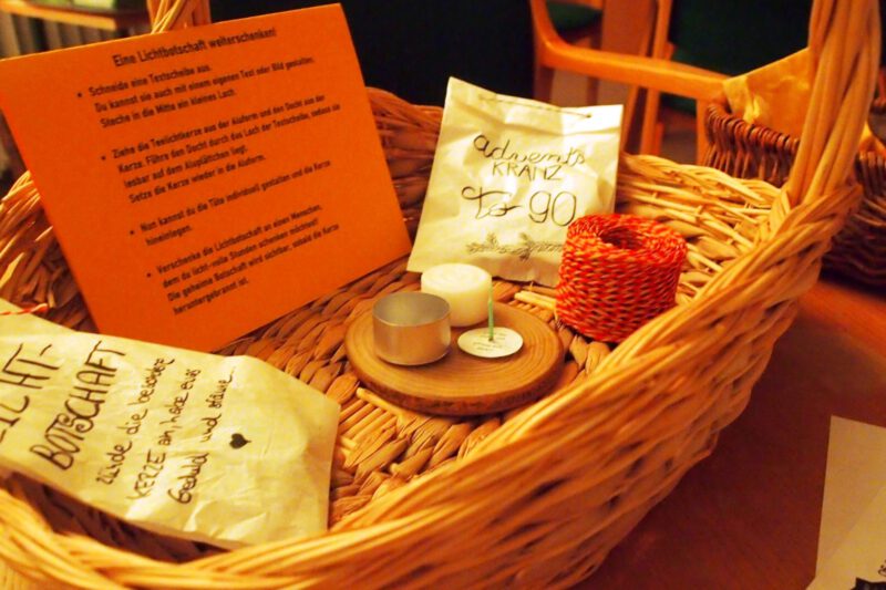 Adventskranz to go