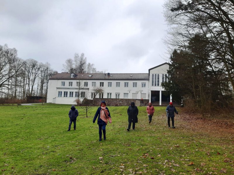 Meditativer Spaziergang