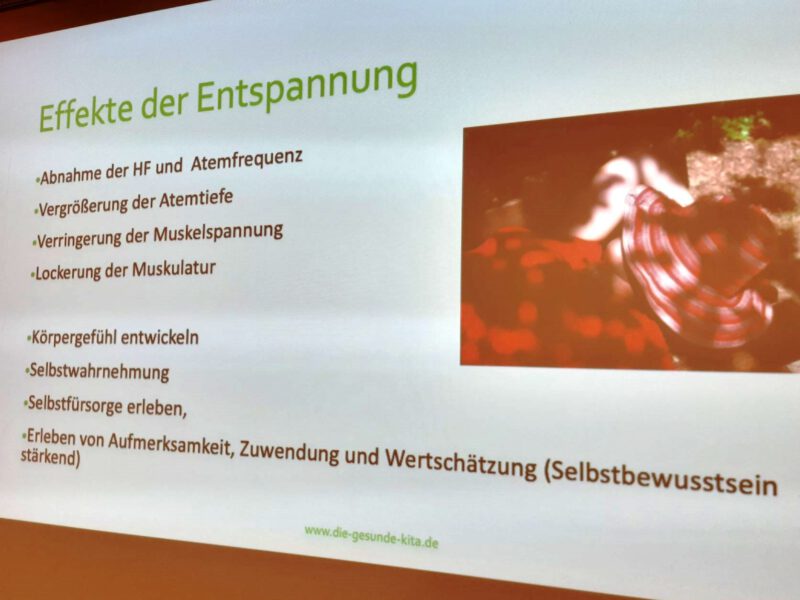 Effekte der Entspannung