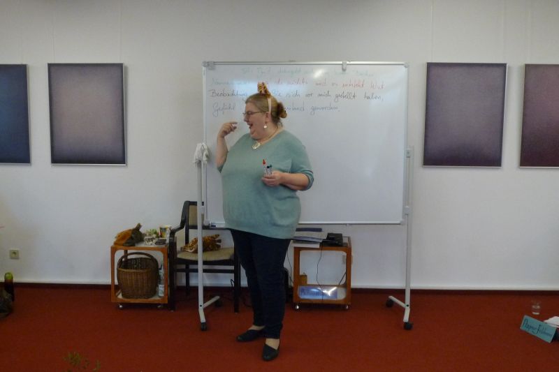 Die Referentin Bettina Hagedorn
