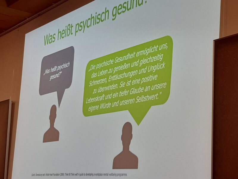 Psychische Gesundheit