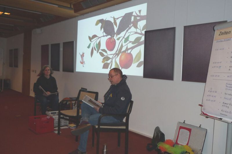 Das Kinderbuch Tod auf dem Apfelbaum