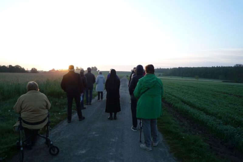 Den Sonnenaufgang erleben