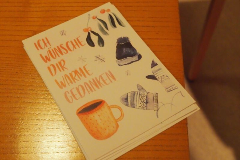 Warme Gedanken weiterschenken