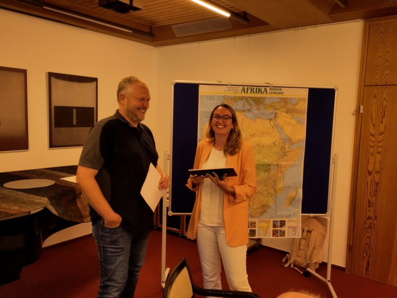 Christian Maier, missio und Marita Wagner