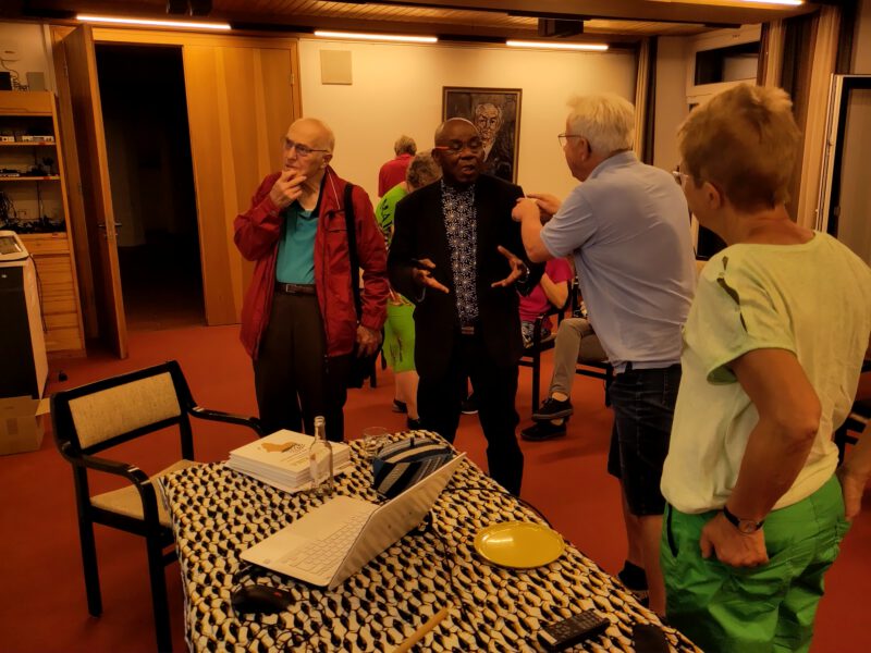 Lebhafte Diskussion